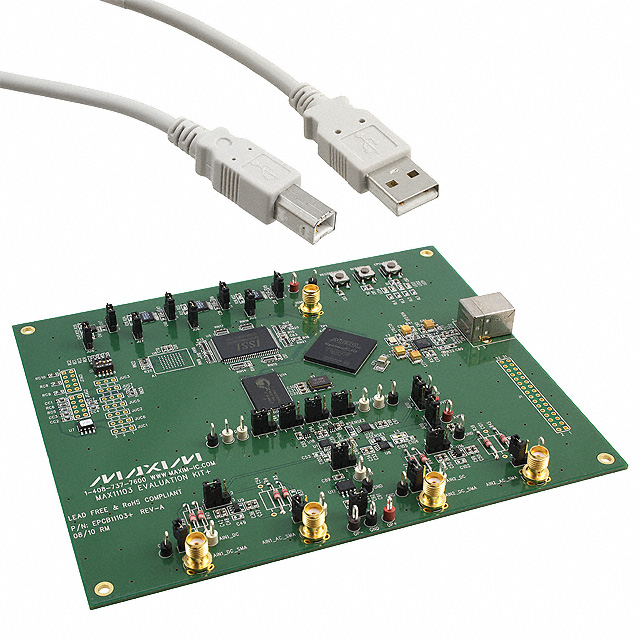 MAX11103EVKIT+ Analog Devices Inc./Maxim Integrated  Cartes d'évaluation - Convertisseurs analogique-numérique (CAN)